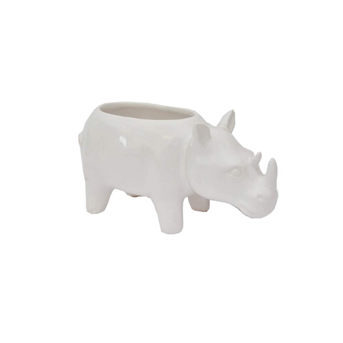 CACHEPOT RINOCERONTE-VASOS E CACHEPOTS
