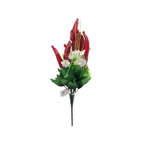 BUQUE DE PIMENTA X12 41CM-FLORES