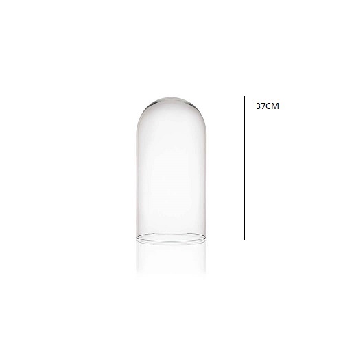 REDOMA DE VIDRO 37X18,3X18,3CM-VASOS E CACHEPOTS