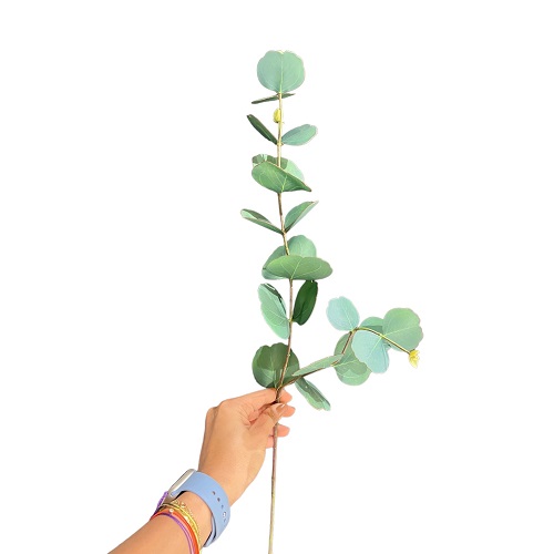 HASTE EUCALIPTO 3D TOQUE REAL 75 CM FOLHAGENS