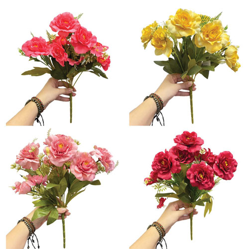 BUQUE DE AZALEIA X7 38CM FLORES