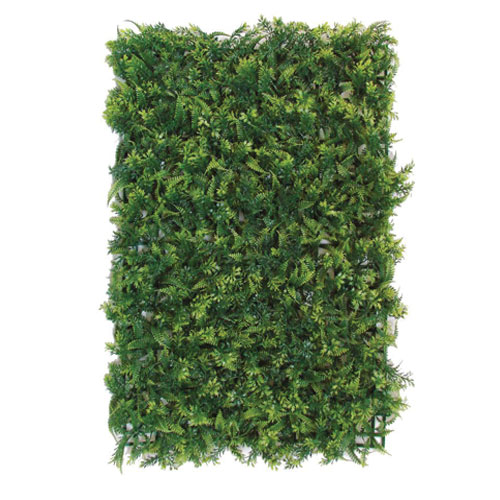 TAPETE DE GRAMA SAMAMBAIA MISTO 60X40CM-JARDIM VERTICAL